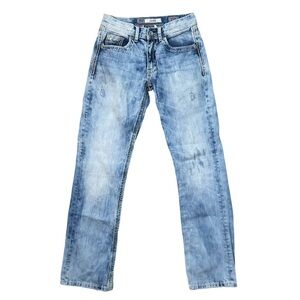 BKE Men’s Light Wash Jake Straight Legs Jeans